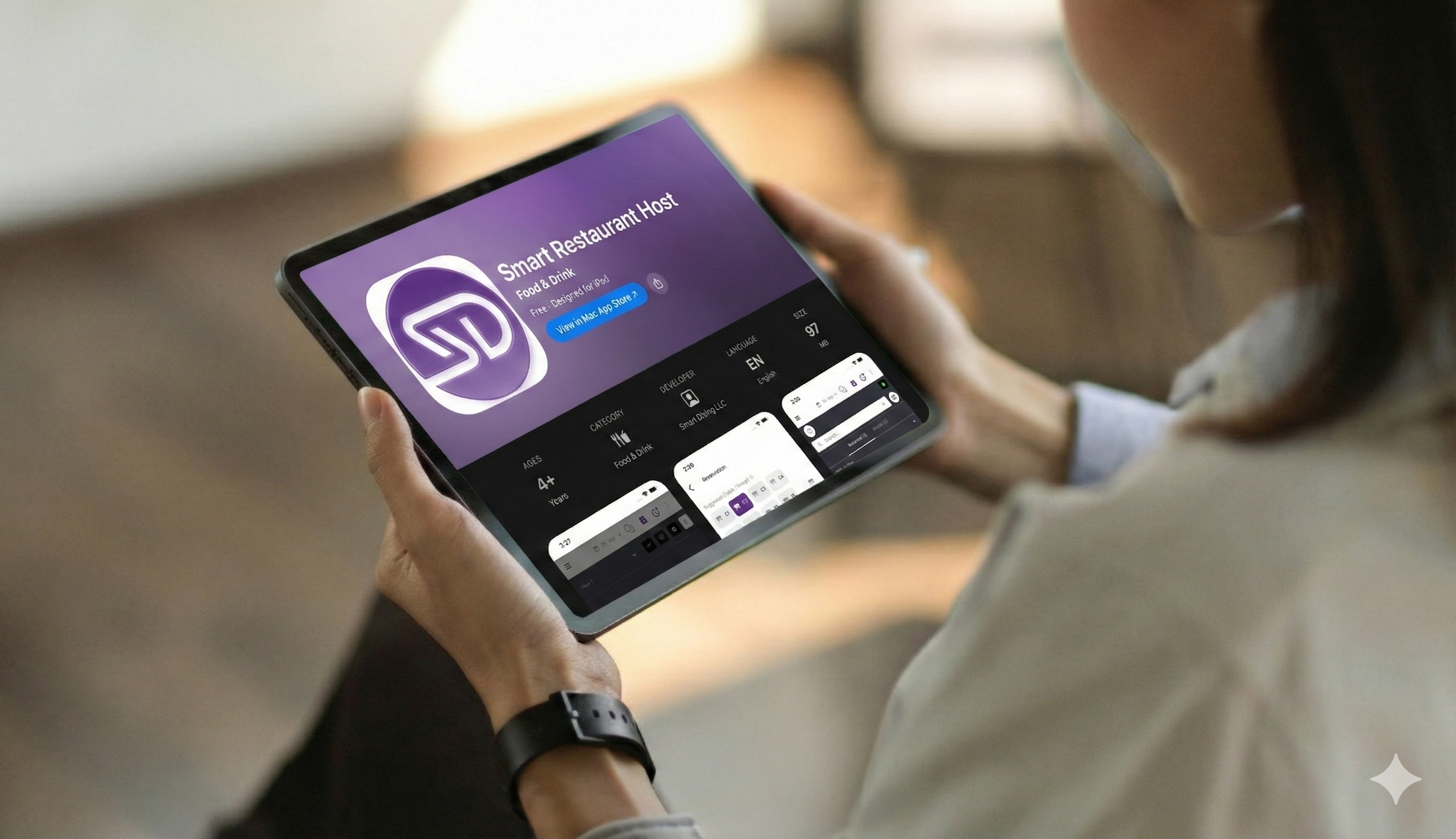 Smart Dining App Preview